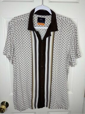 MBX Premium Goods “Siesta All Day” Button-Up Shirt – Men’s L